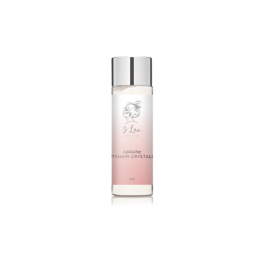 Exfoliating Vitamin Crystals